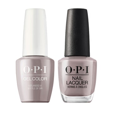 OPI I53 Icelanded a Bottle of OPI - Gel Polish & Matching Nail Lacquer Duo Set 0.5oz