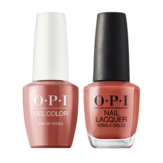 OPI W58 Yank My Doodle - Gel Polish & Matching Nail Lacquer Duo Set 0.5oz