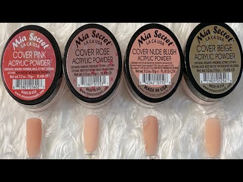 Mia secret pink acrylic deals nail powder